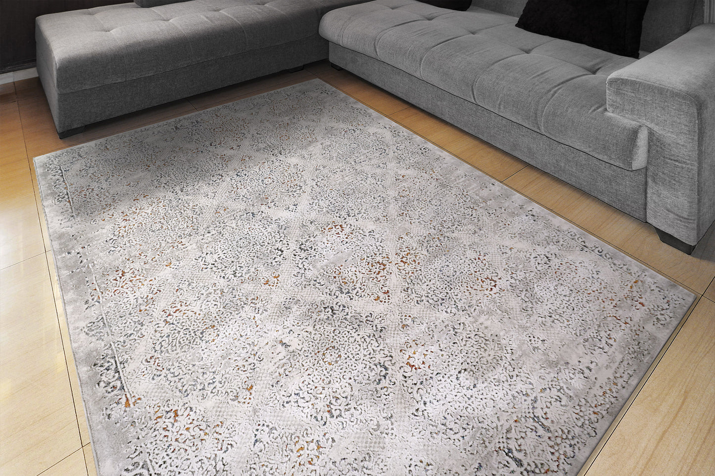 Astro 3957-999 Grey/Multi Area Rug