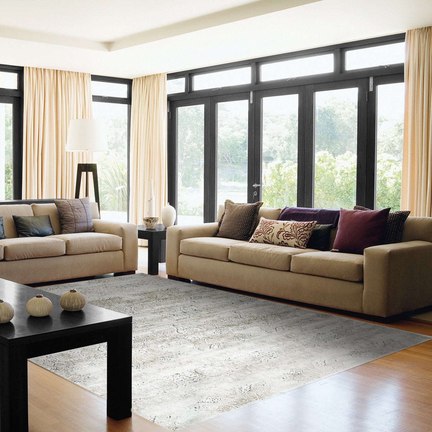 Capella 7976-979 Grey/Gold/Multi Area Rug