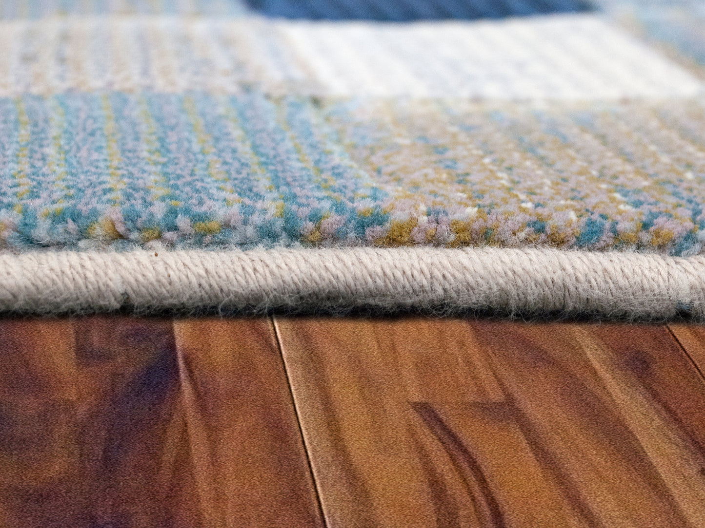 Eclipse 63339-6121 Multi Blue Area Rug