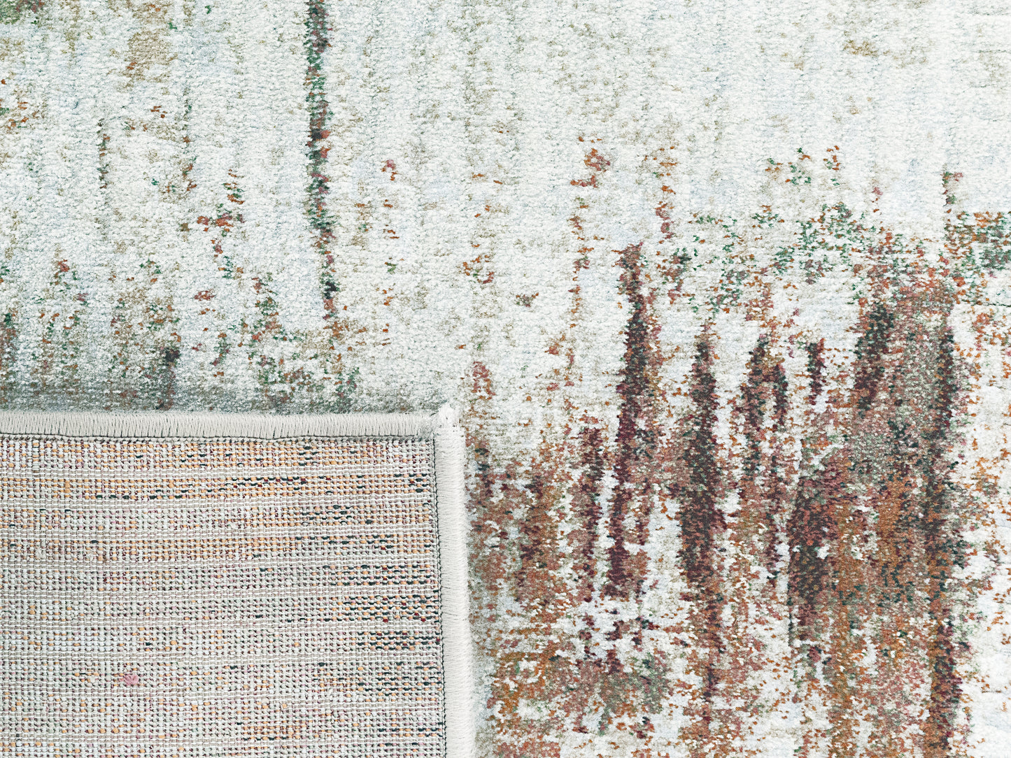 Eclipse 63393-6474 Beige/Rust Area Rug
