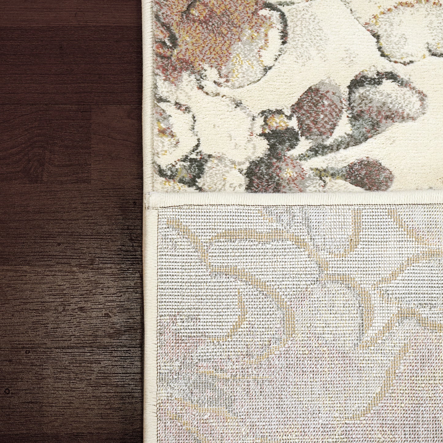 Eclipse 63528-6747 Cream/Multi Area Rug