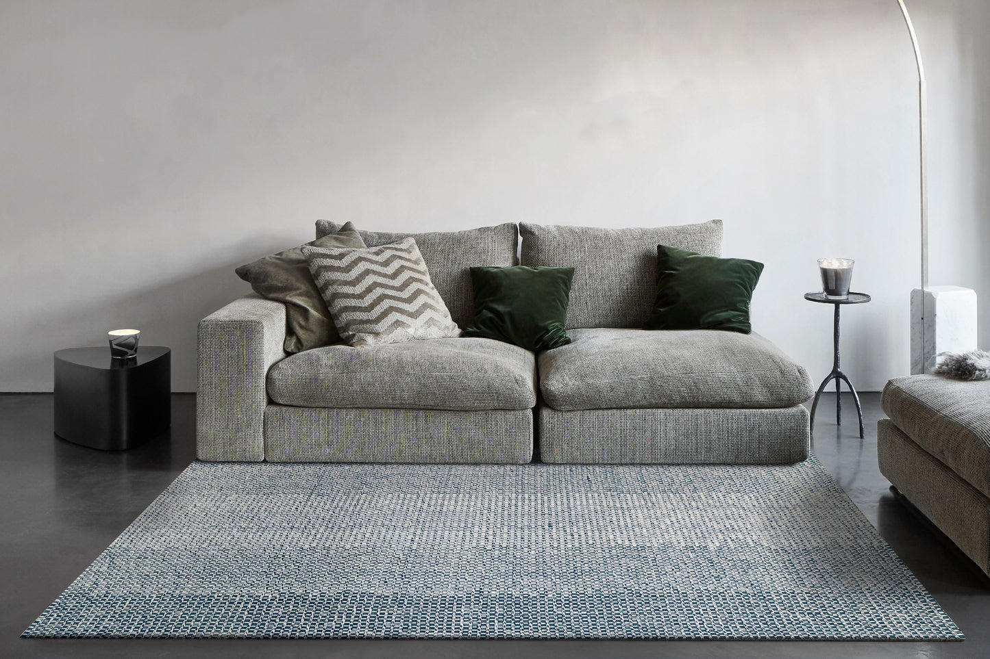 Enchant 1500-559 Navy/Grey Area Rug