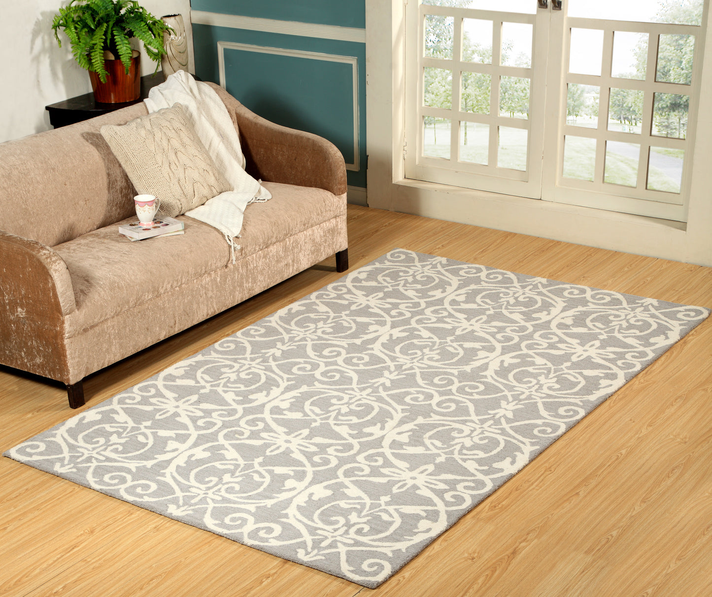 Galleria 7864-910 Silver Area Rug