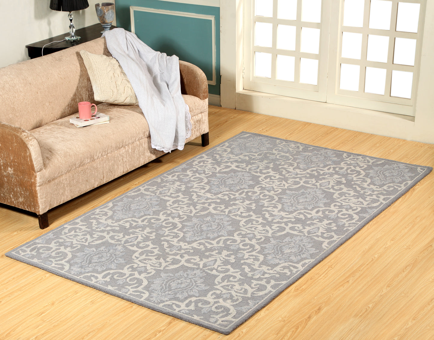 Galleria 7868-901 Grey Area Rug