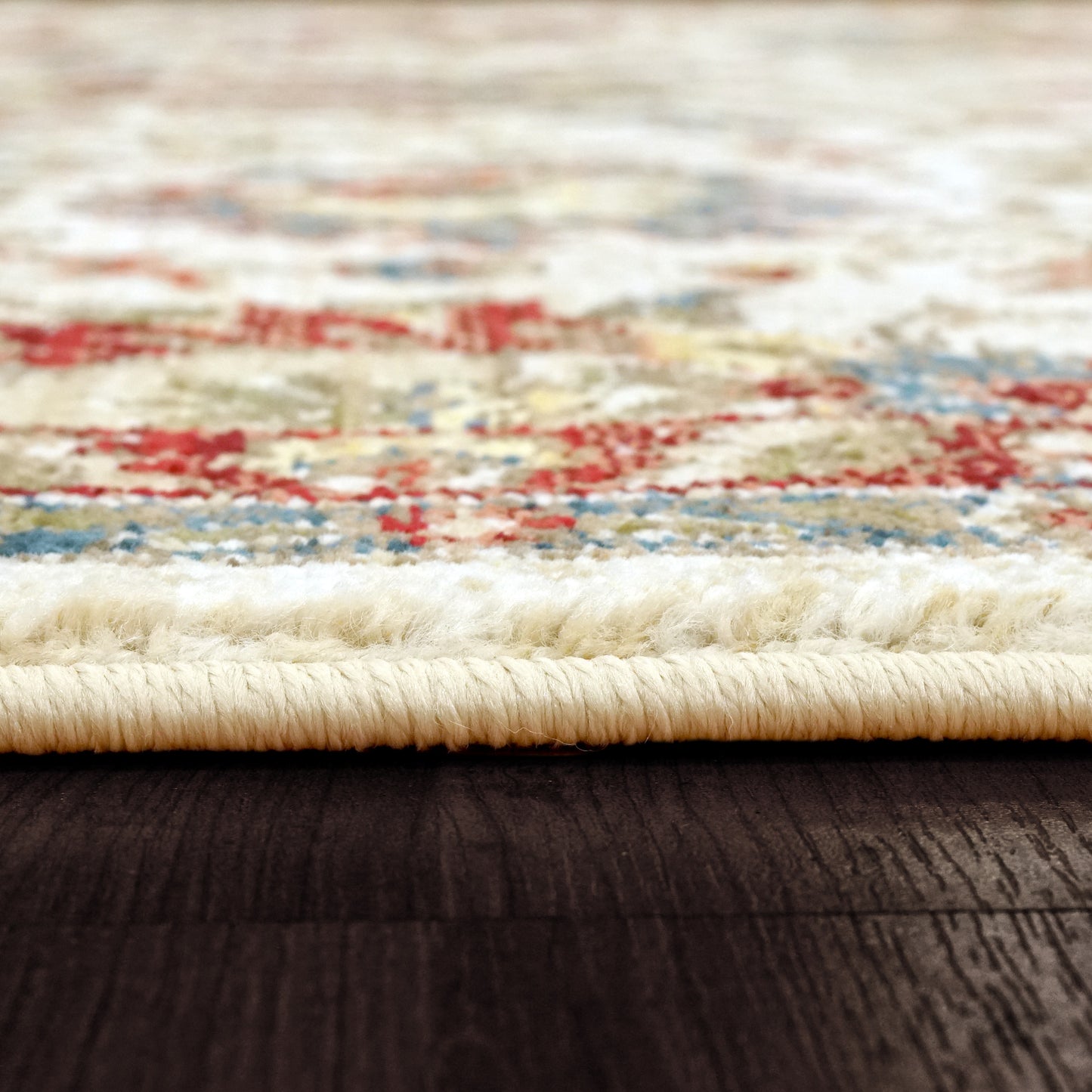 Adorn 130-6883 Ivory/Red Area Rug