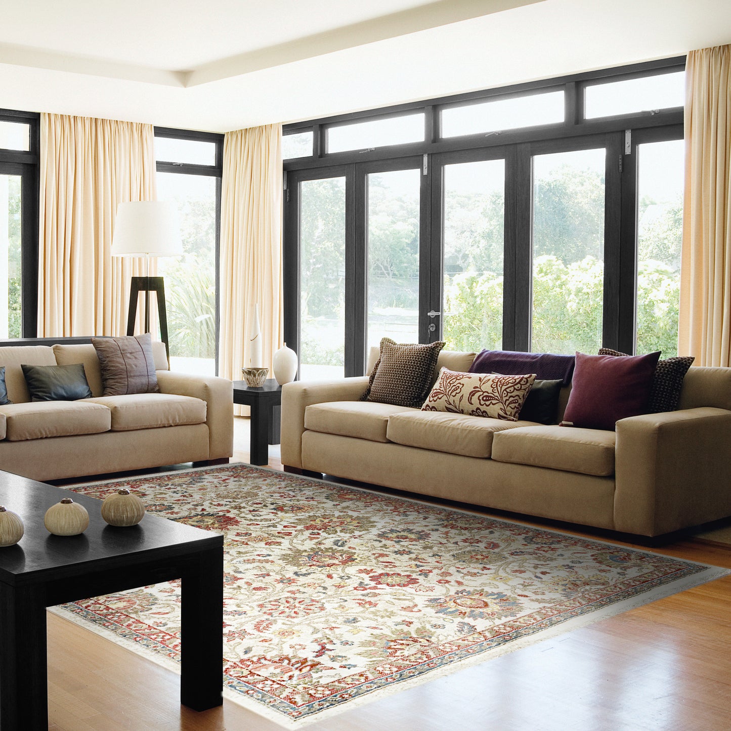 Juno 6883-130 Ivory/Red Area Rug