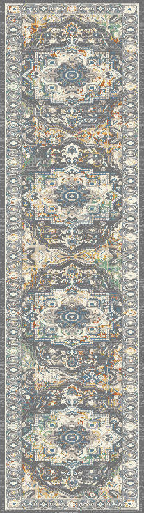 Jupiter 3103-999 Grey/Multi Area Rug