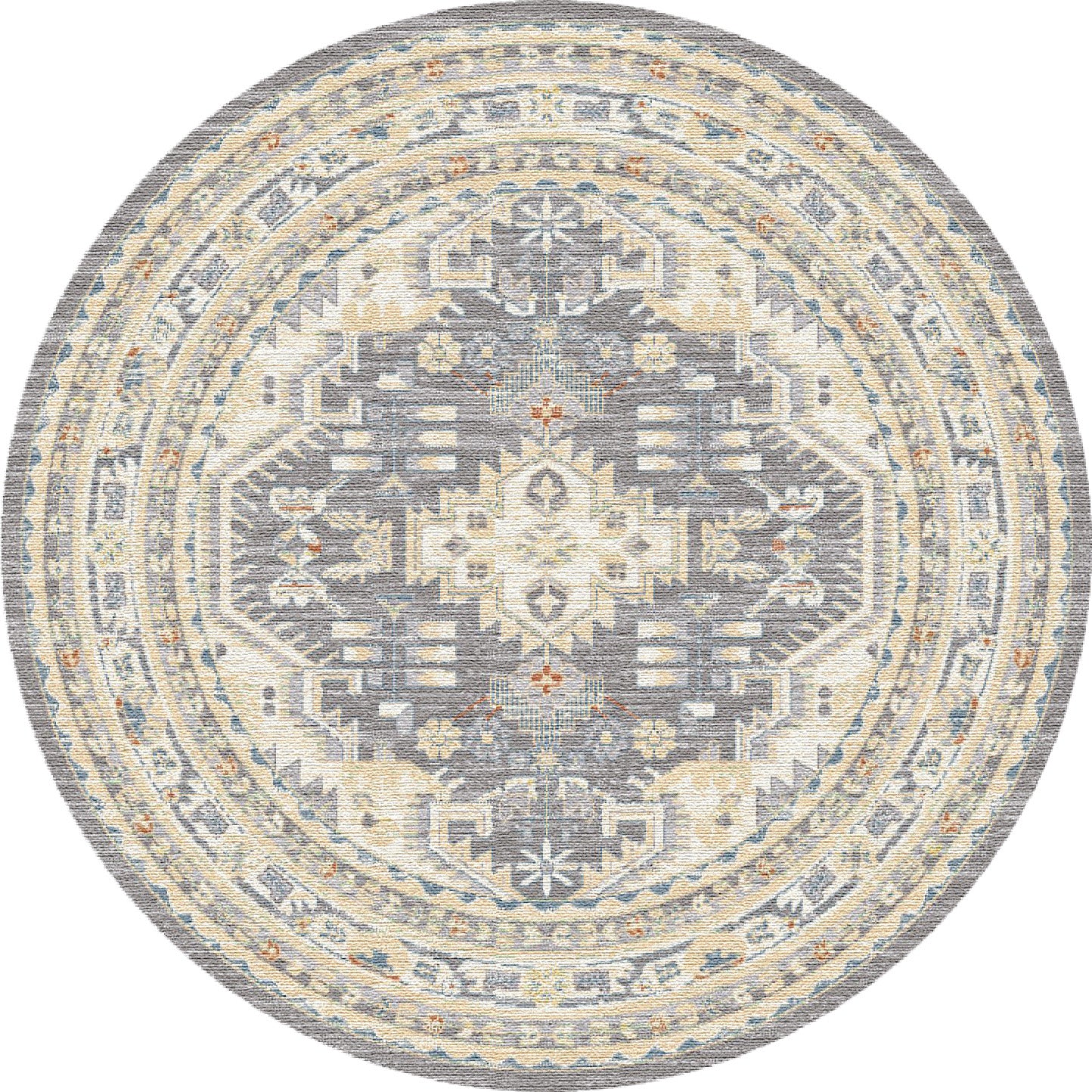Jupiter 3104-999 Grey/Multi Area Rug