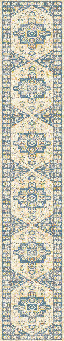 Jupiter 3106-859 Beige/Navy/Multi Area Rug