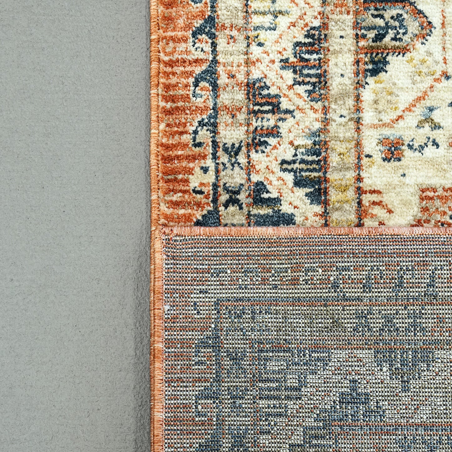 Jupiter 3109-358 Beige/Navy/Copper Area Rug