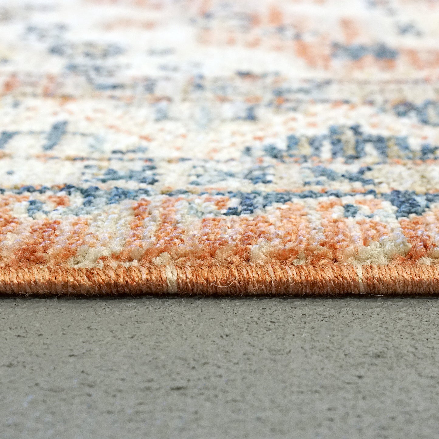 Jupiter 3109-358 Beige/Navy/Copper Area Rug