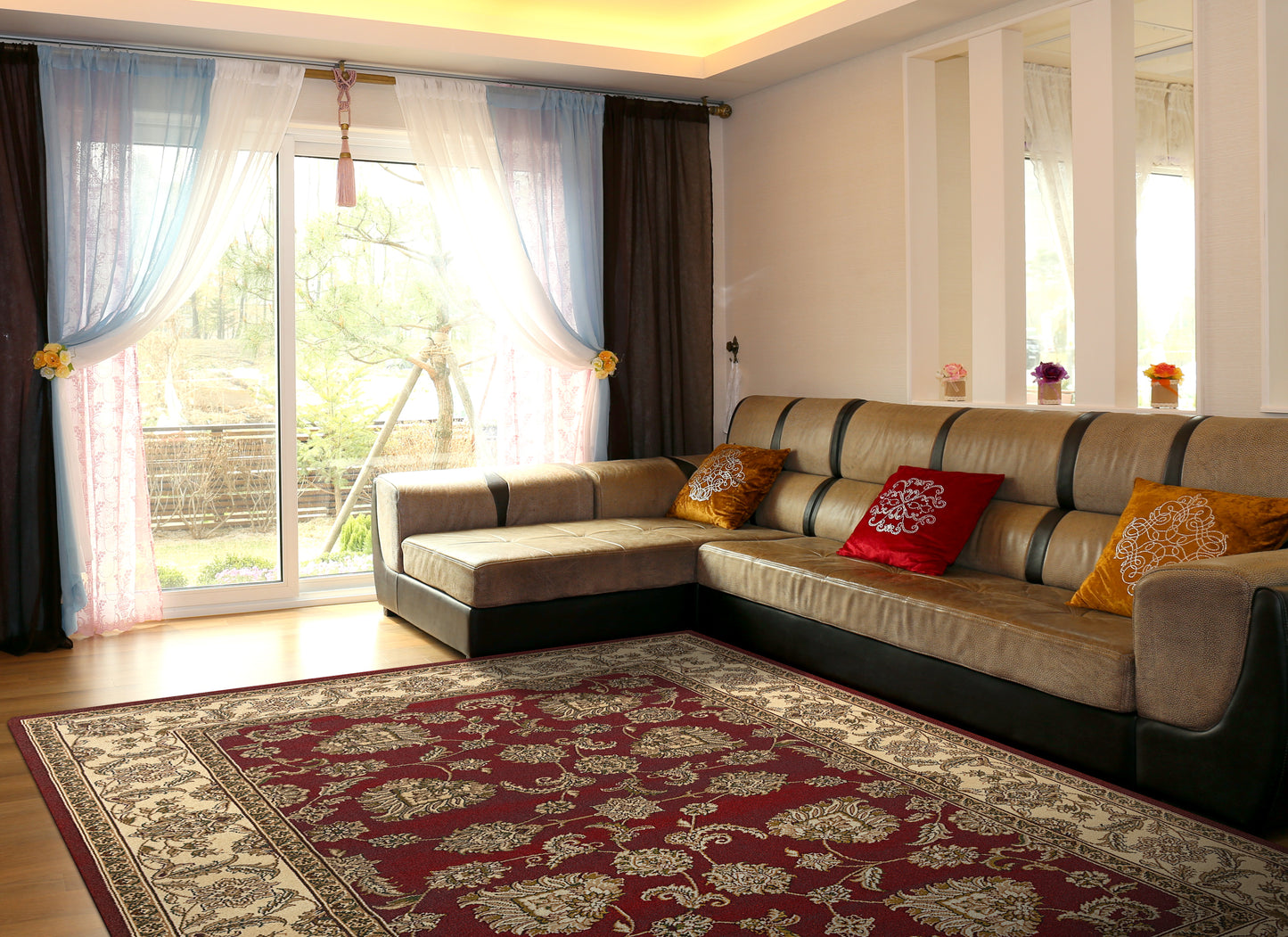 Legacy 58020-330 Red Area Rug