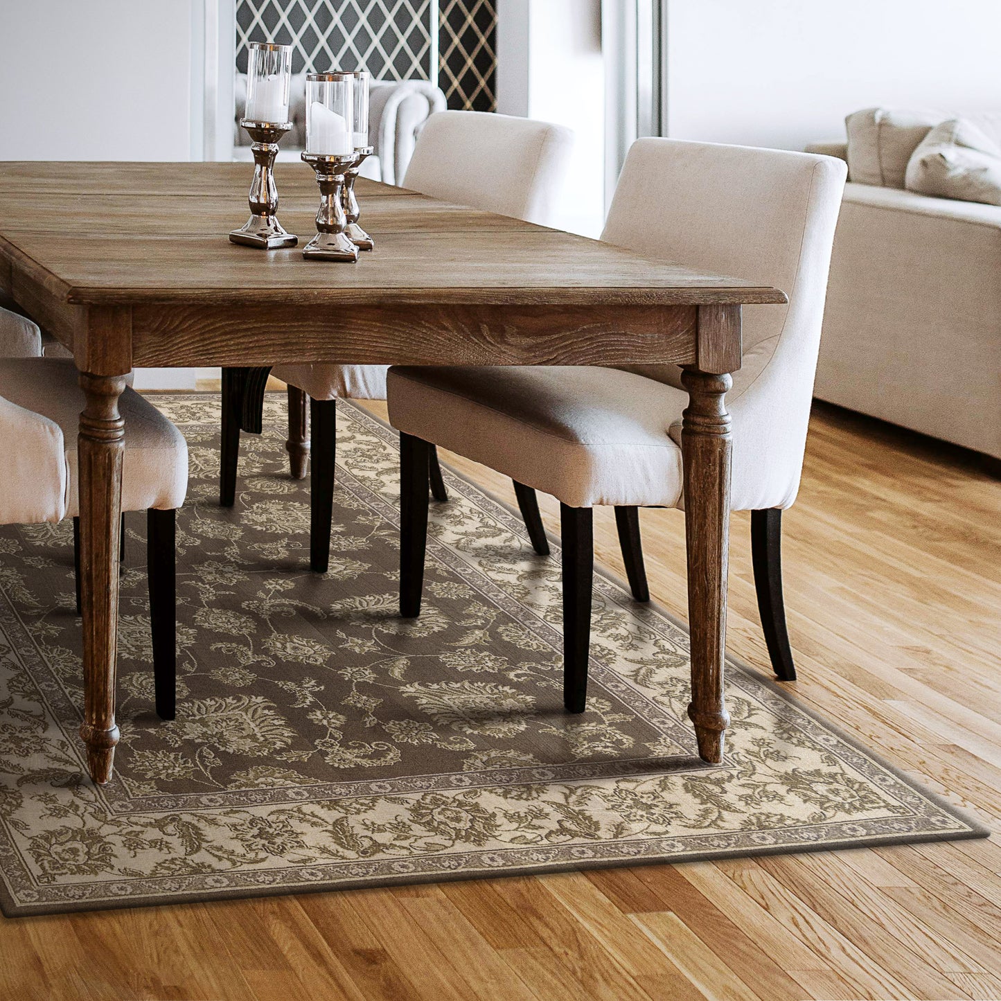 Legacy 58020-910 Dark Grey/Ivory Area Rug