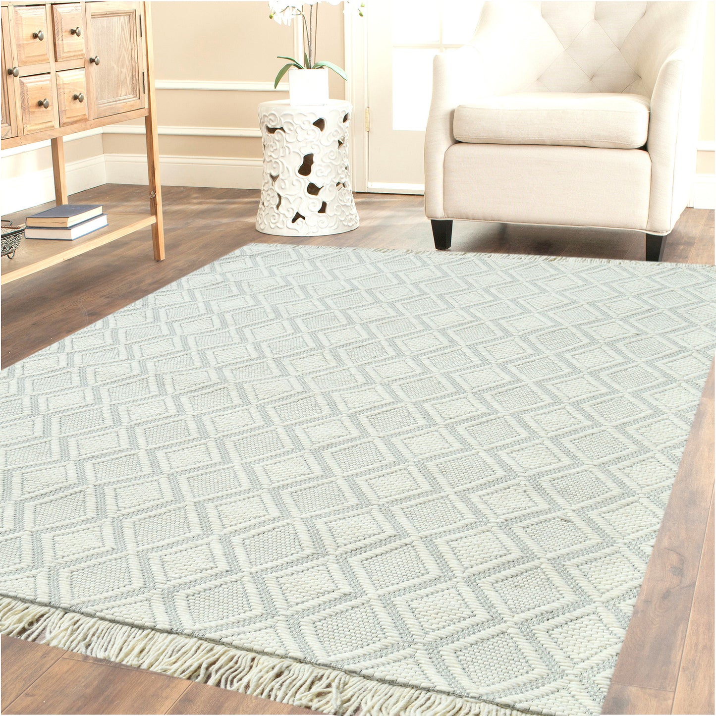 Lola 2125-190 Ivory/Light/Grey Area Rug