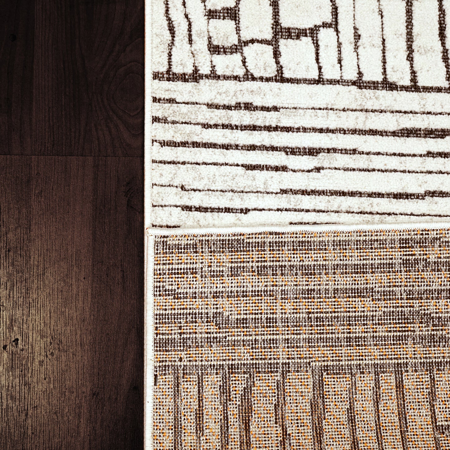 Lotus 8143-190 Ivory/Grey Area Rug