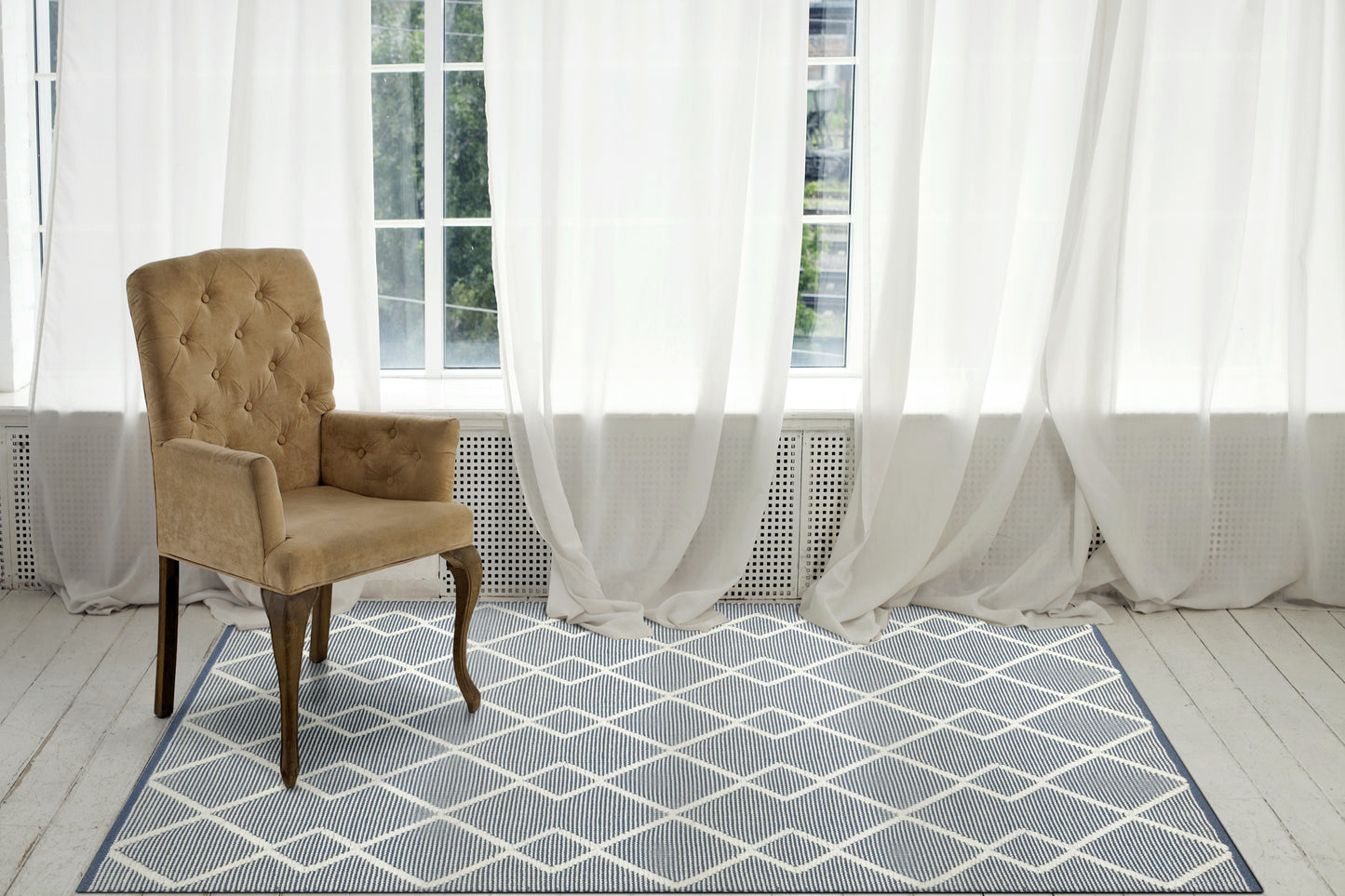 Maeve 2728-159 Ivory/Slate/Blue Area Rug
