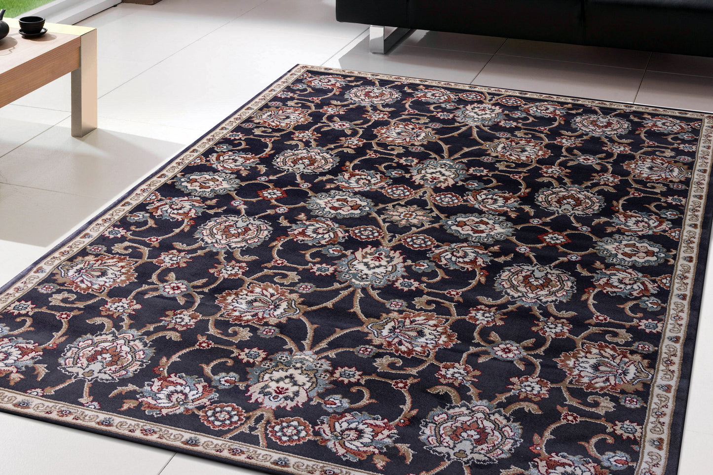 Melody 985020-558 Anthracite Area Rug