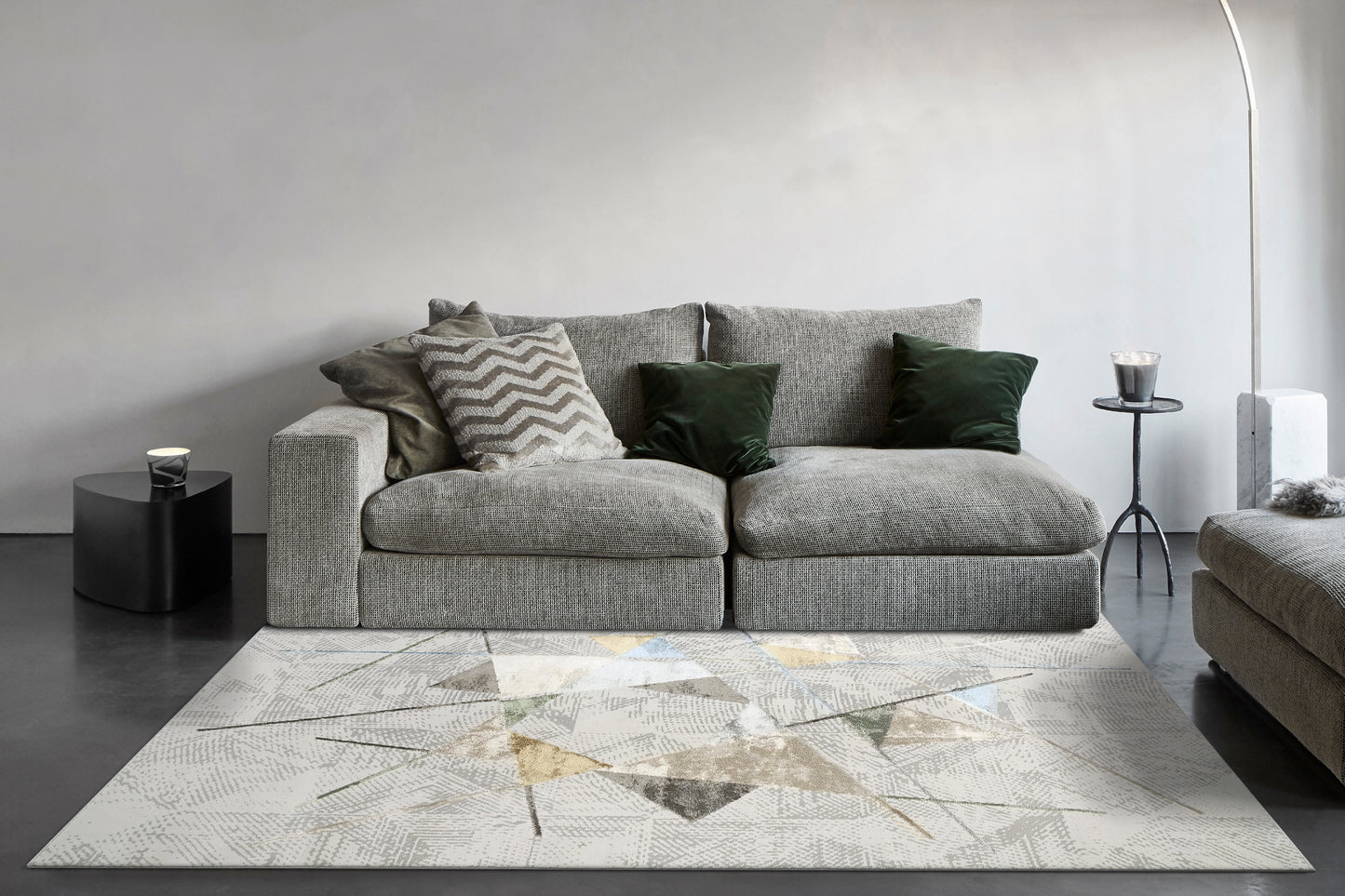 Merit 6658-999 Grey/Multi Area Rug