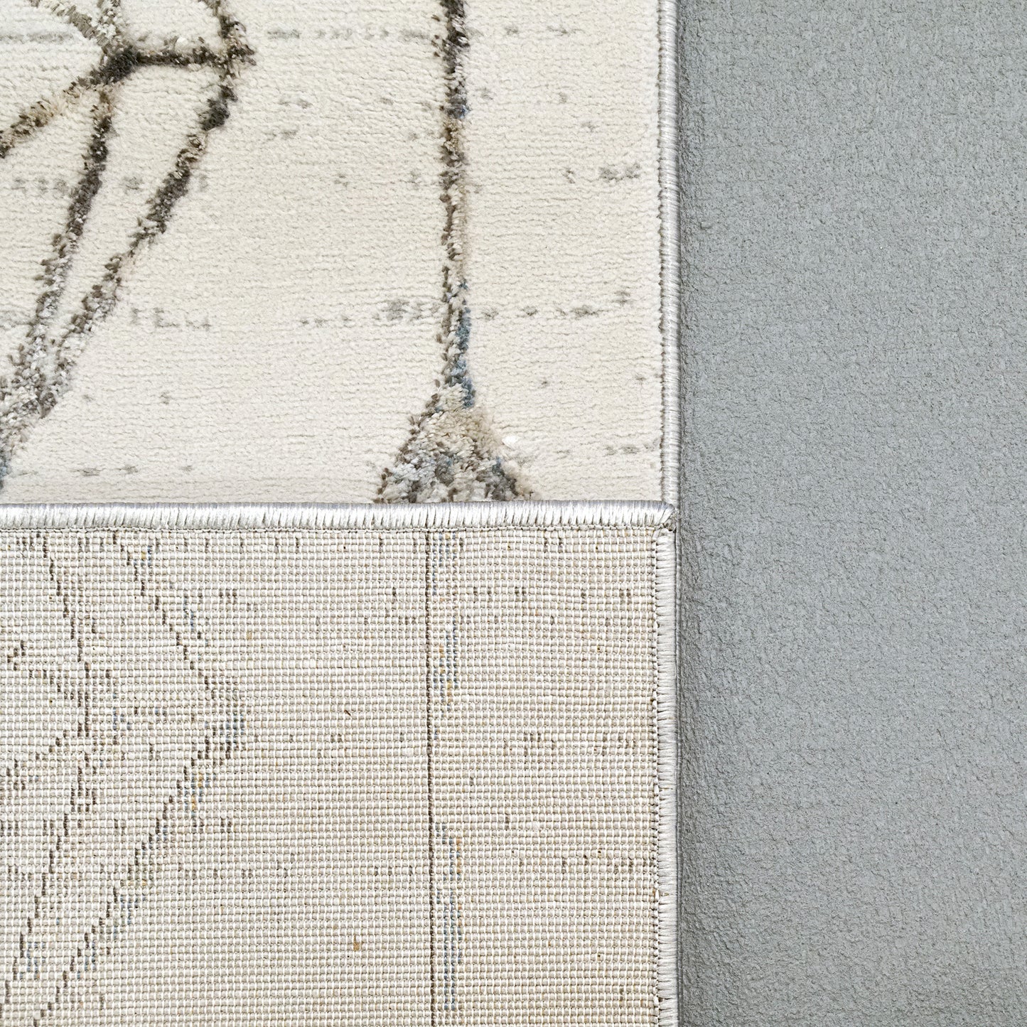 Merit 6660-958 Grey/Blue/Gold Area Rug