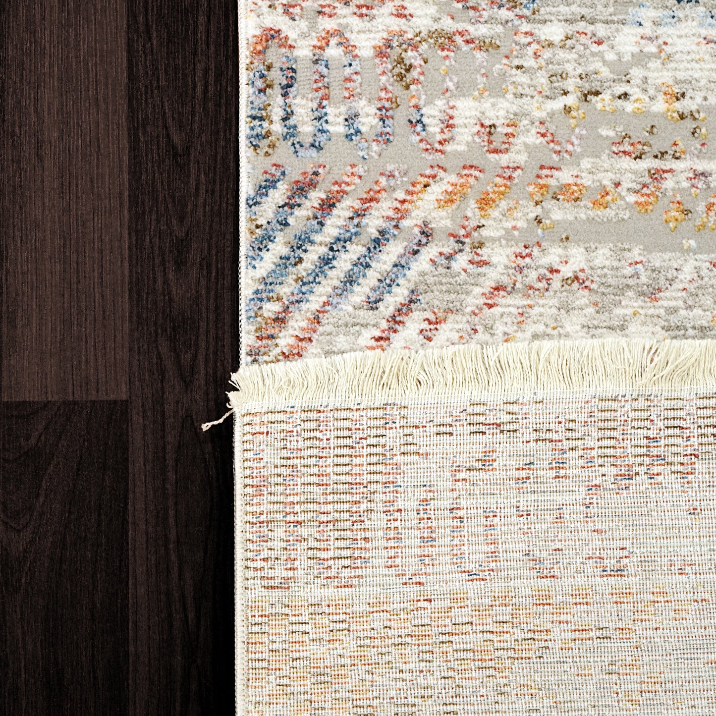 Mood 8450-130 Ivory/Red Area Rug