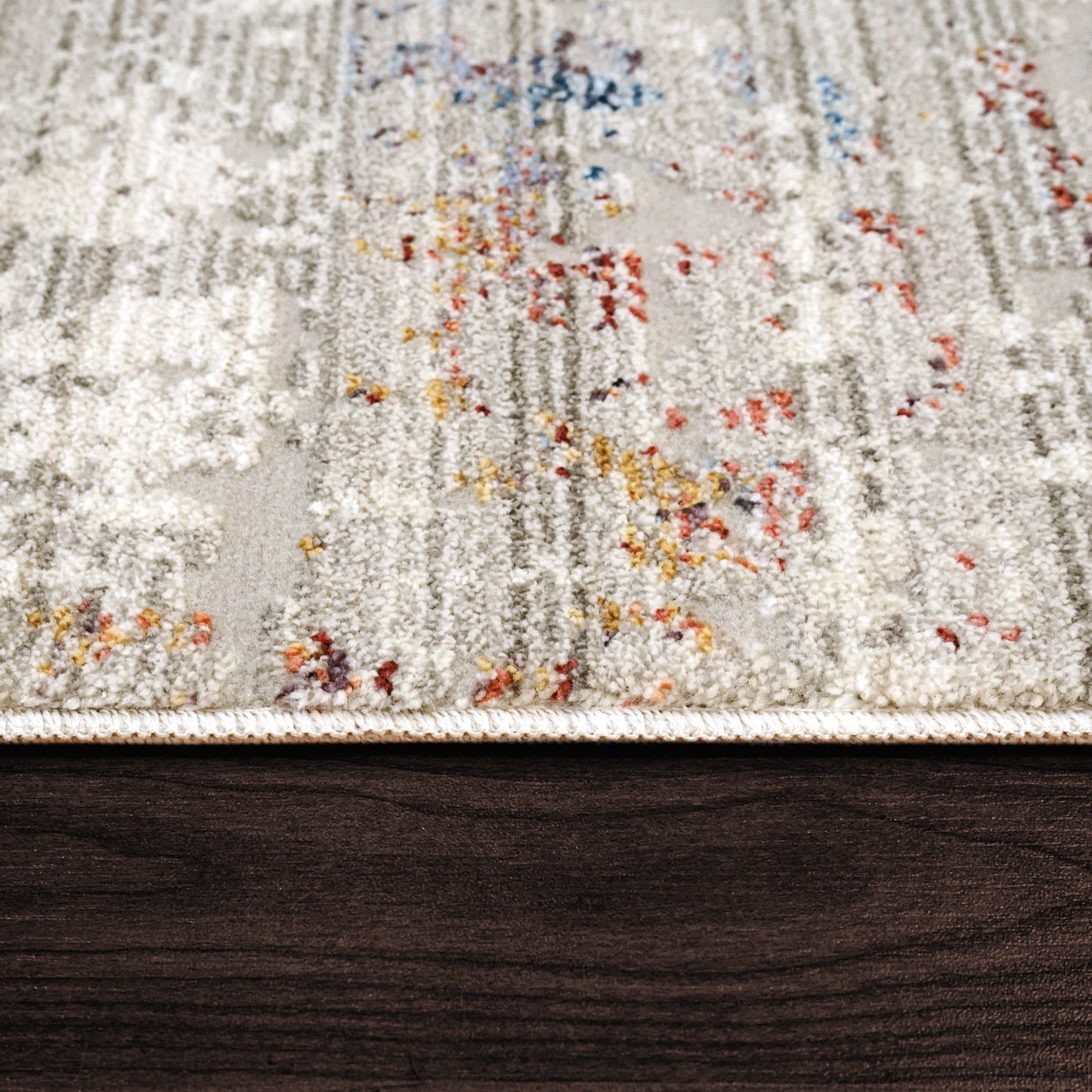 Mood 8456-130 Ivory/Red Area Rug