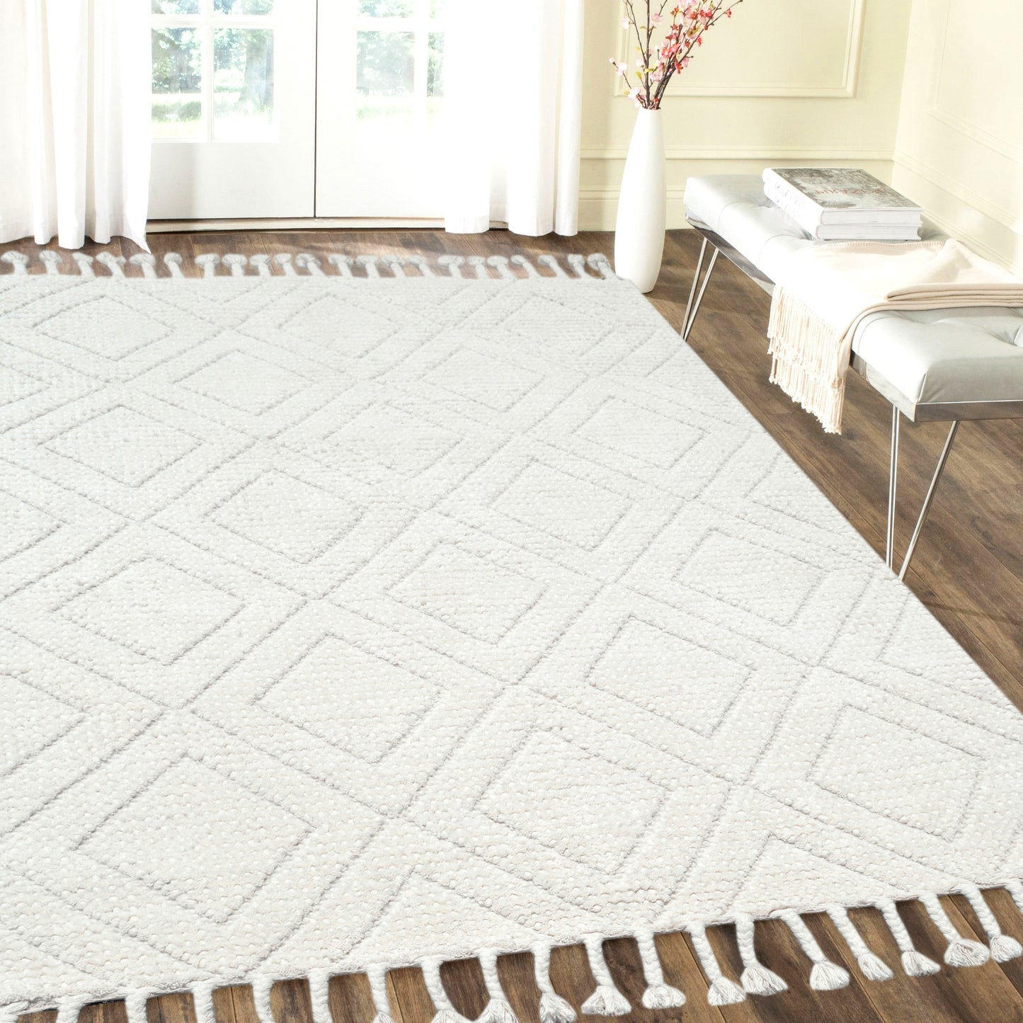 Moxie 2536-100 Ivory Area Rug