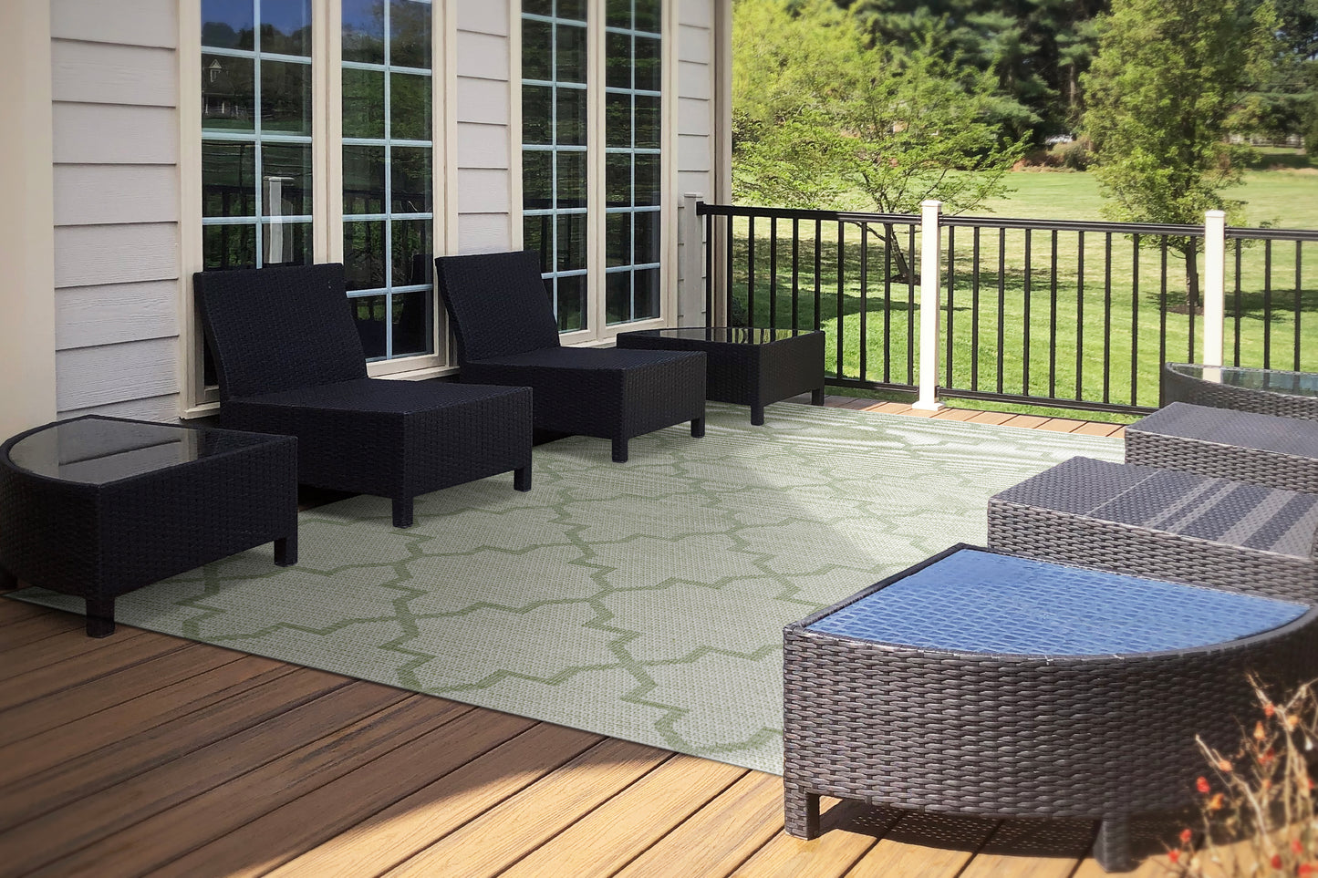 Newport 96003-4001 Green Area Rug
