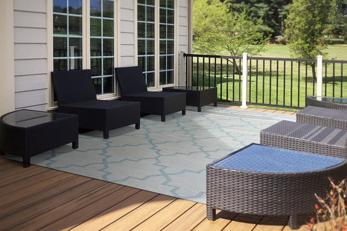 Newport 96003-5001 Blue Area Rug