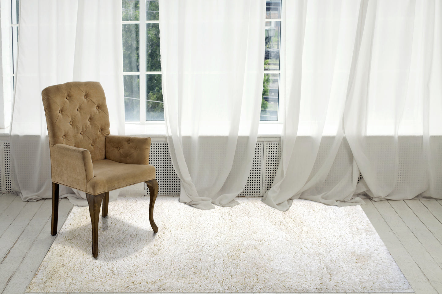Nitro Lux 6360-100 Ivory Area Rug