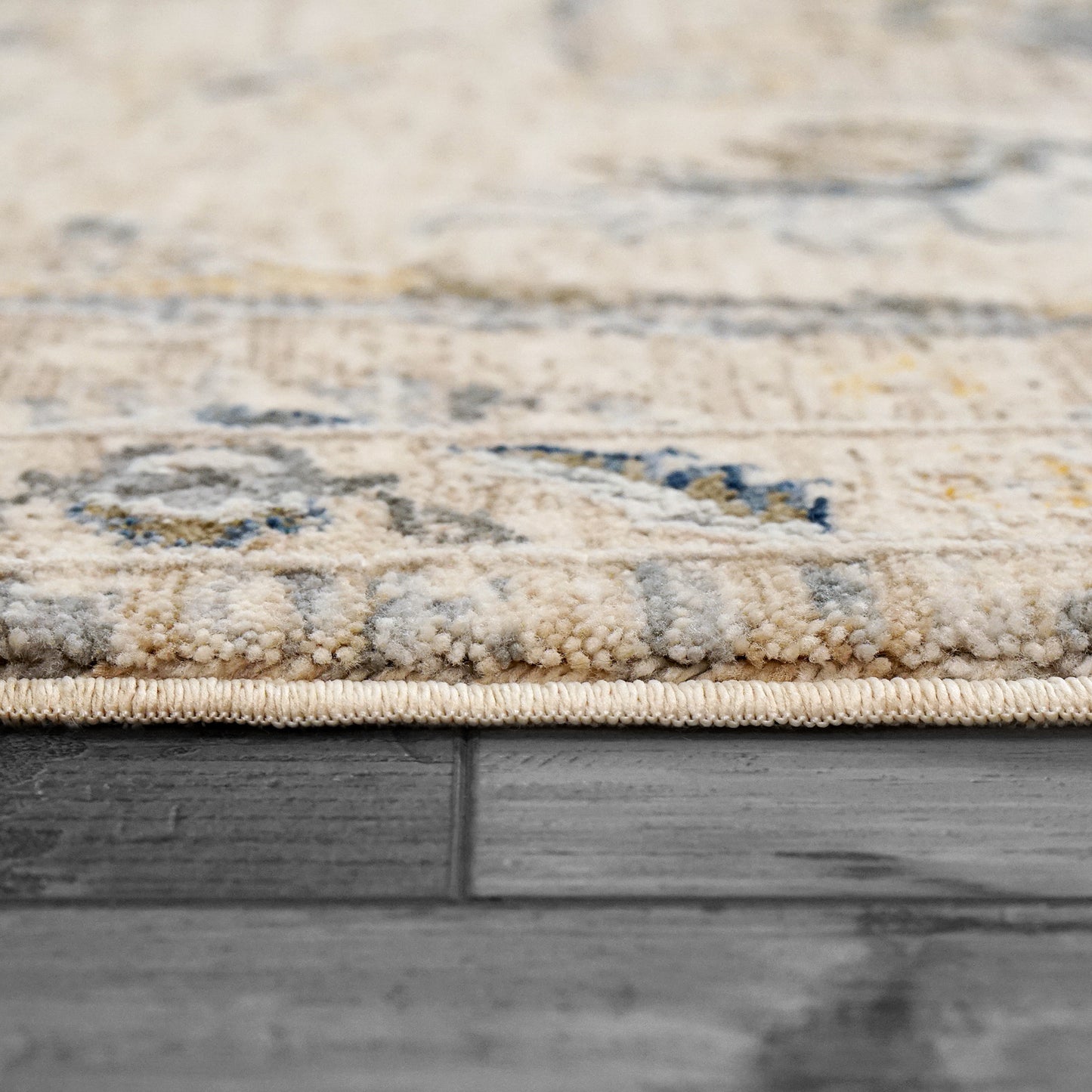 Opulus 4312-897 Beige/Grey/Gold Area Rug