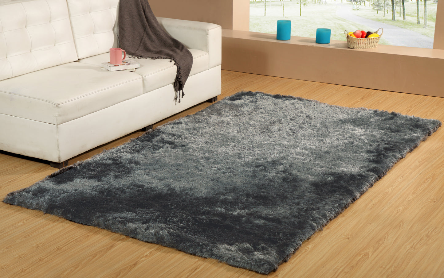 Paradise 2400-990 Dark Silver Area Rug