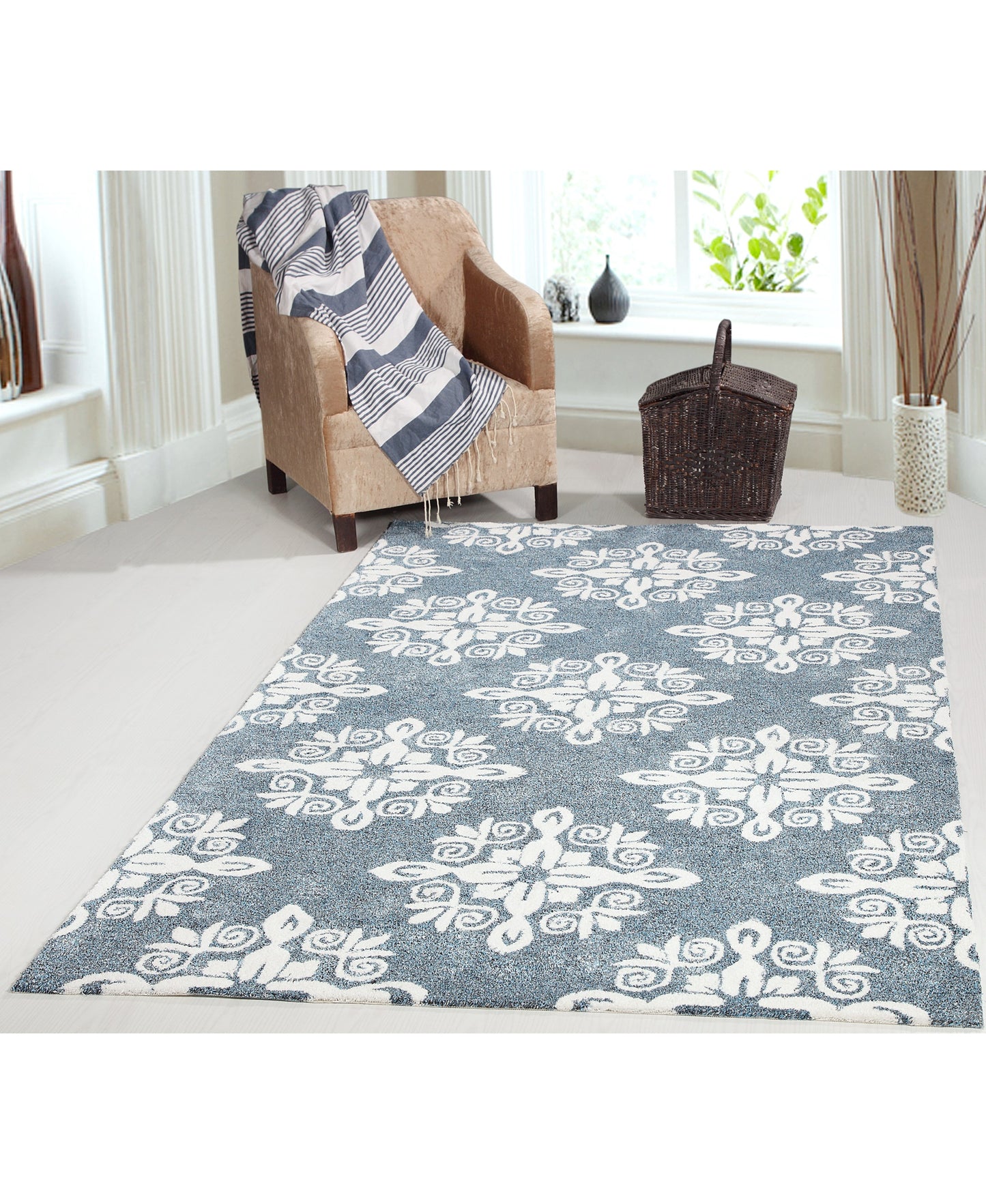 Patio 8391-500 Navy Area Rug