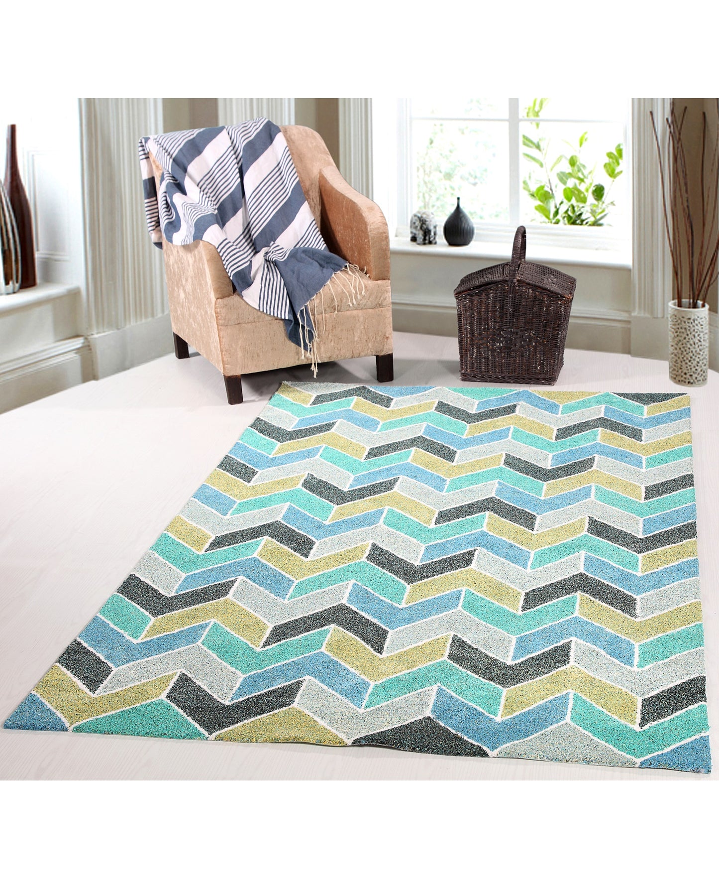 Patio 8392-999 Multicolored Area Rug