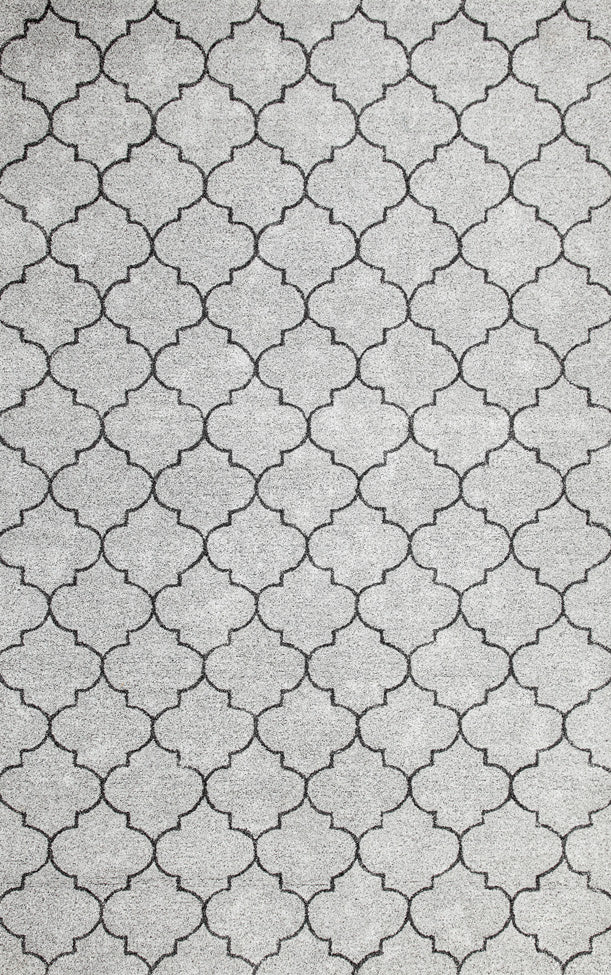 Patio 8393-900 Grey Area Rug