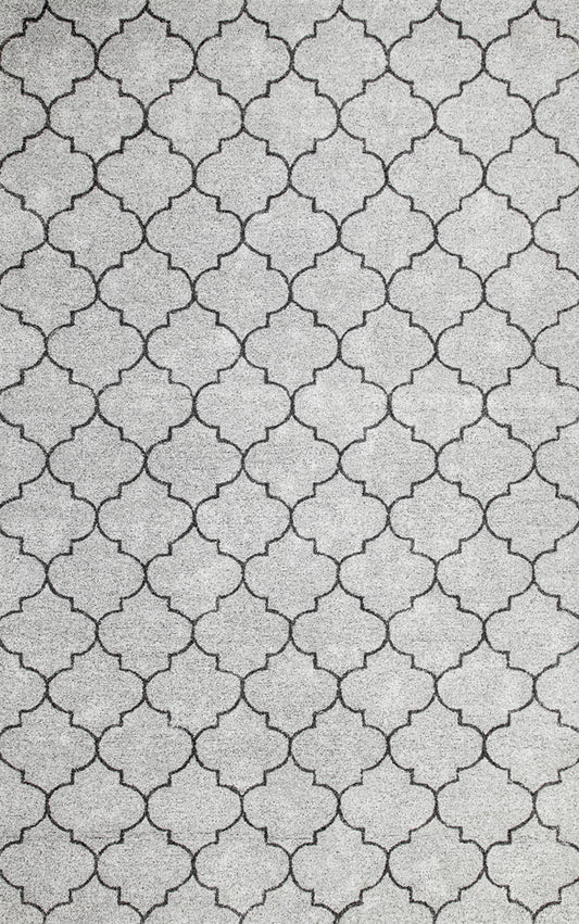 Patio 8393-900 Grey Area Rug