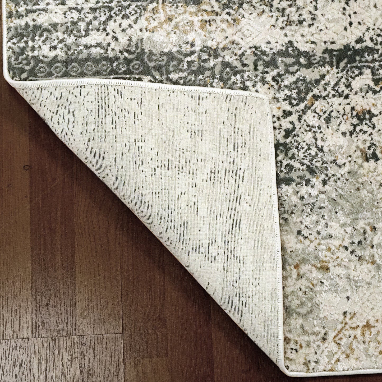 Quartz 27053-190 Ivory/Grey Area Rug