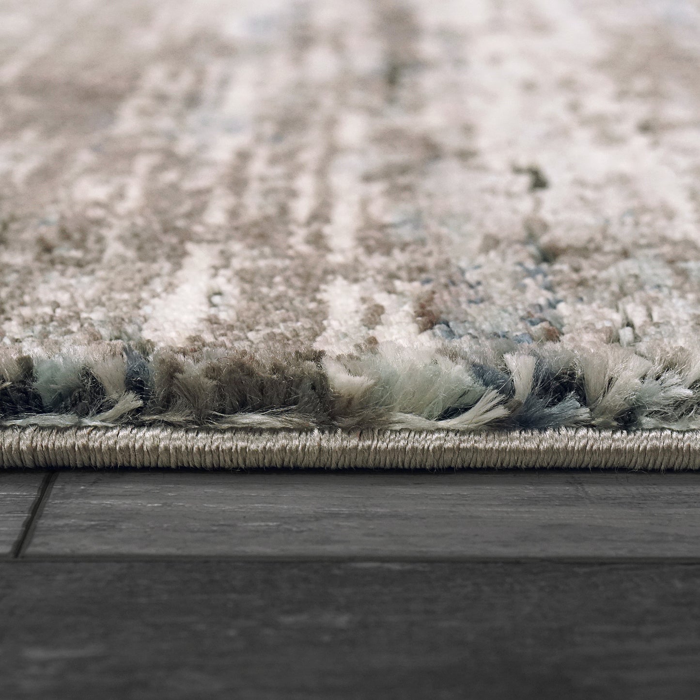 Riley 6032-985 Grey/Beige/Blue Area Rug