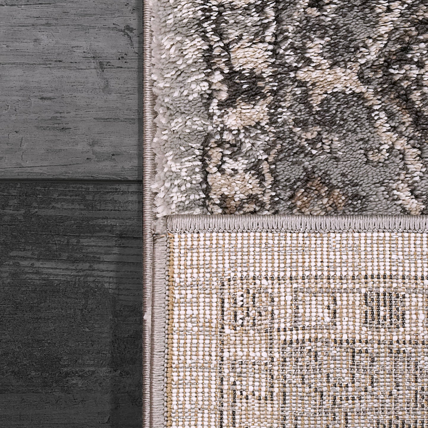 Riley 6035-908 Grey/Beige Area Rug
