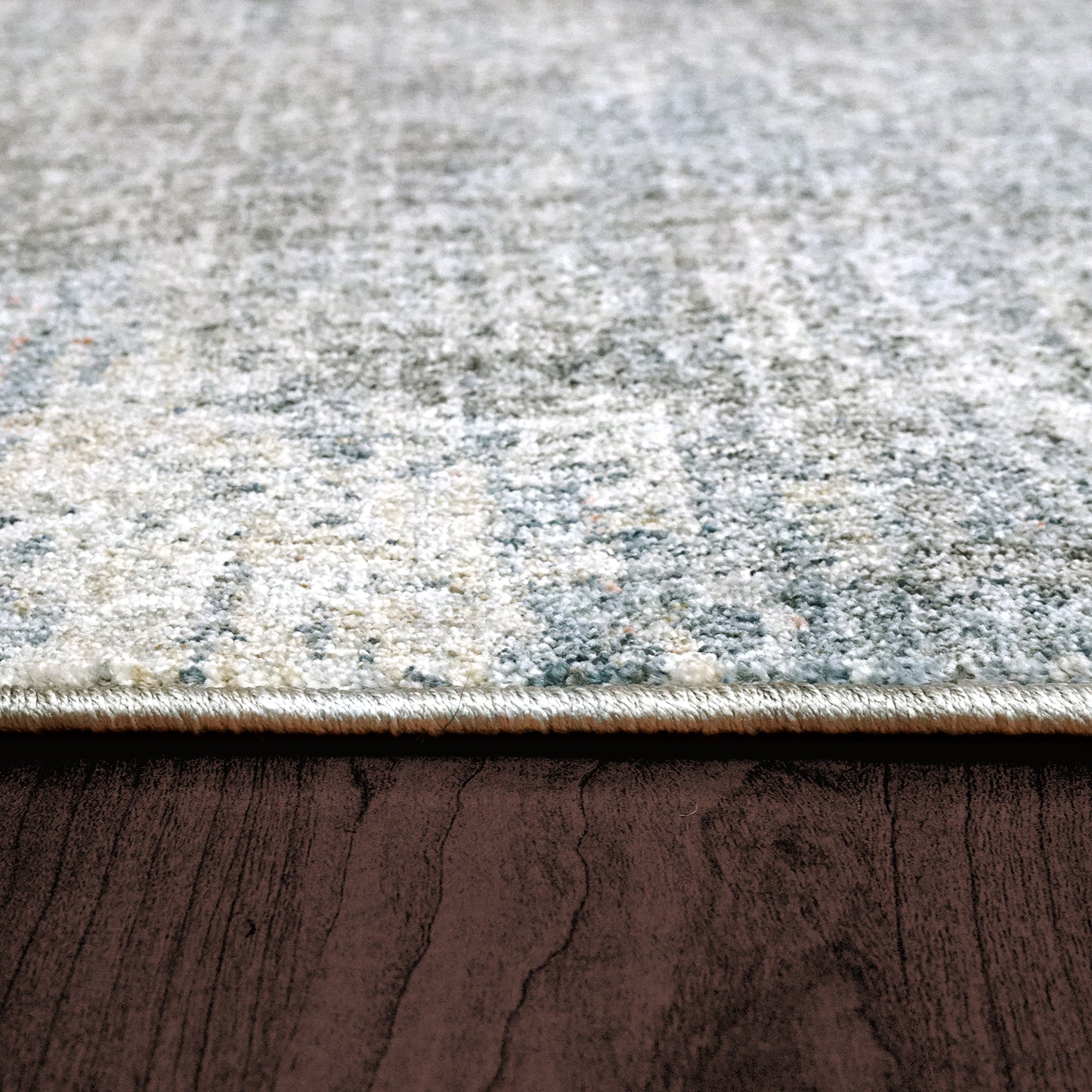 Savoy 3574-958 Silver/Blue/Beige Area Rug