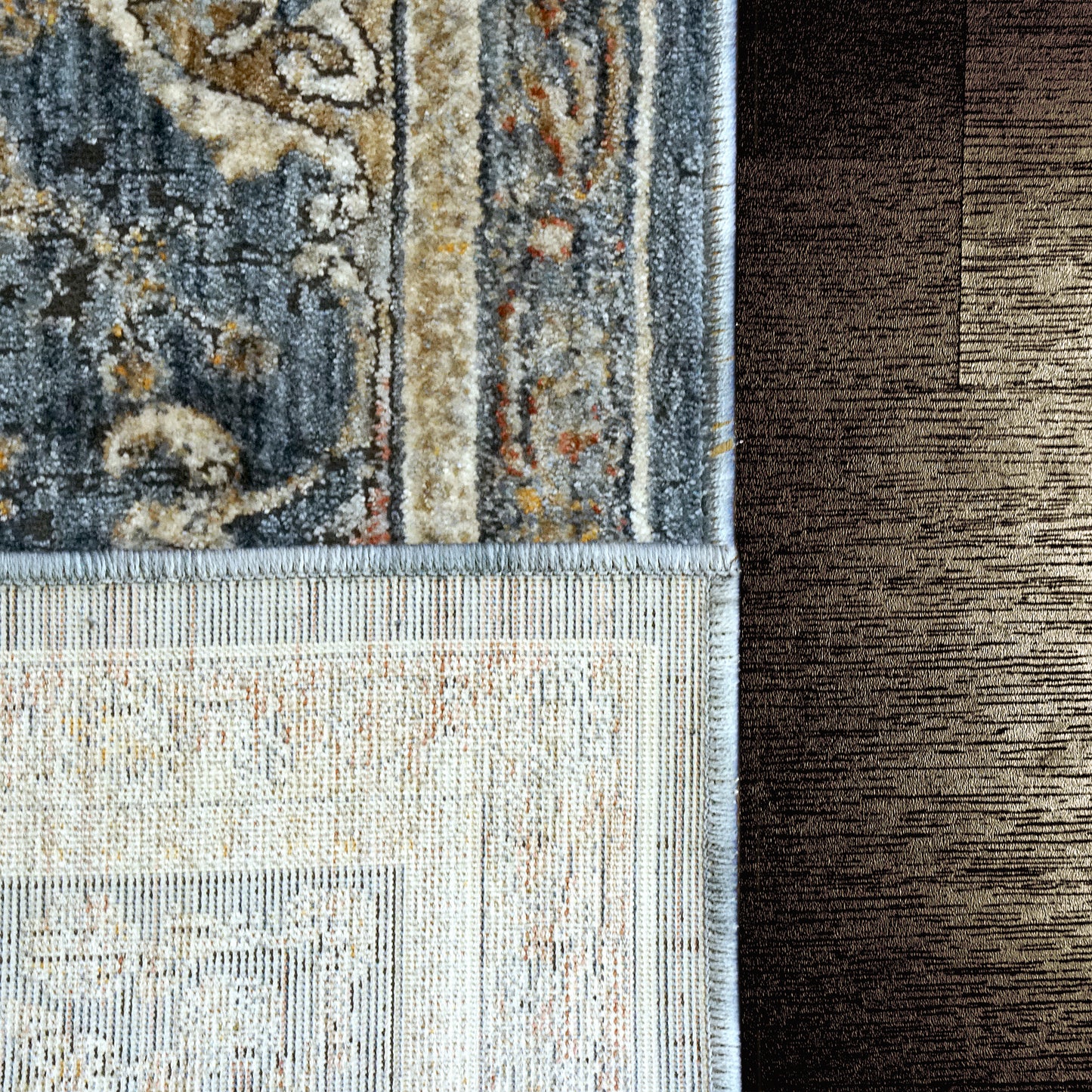 Savoy 3576-599 Denim/Multi Area Rug