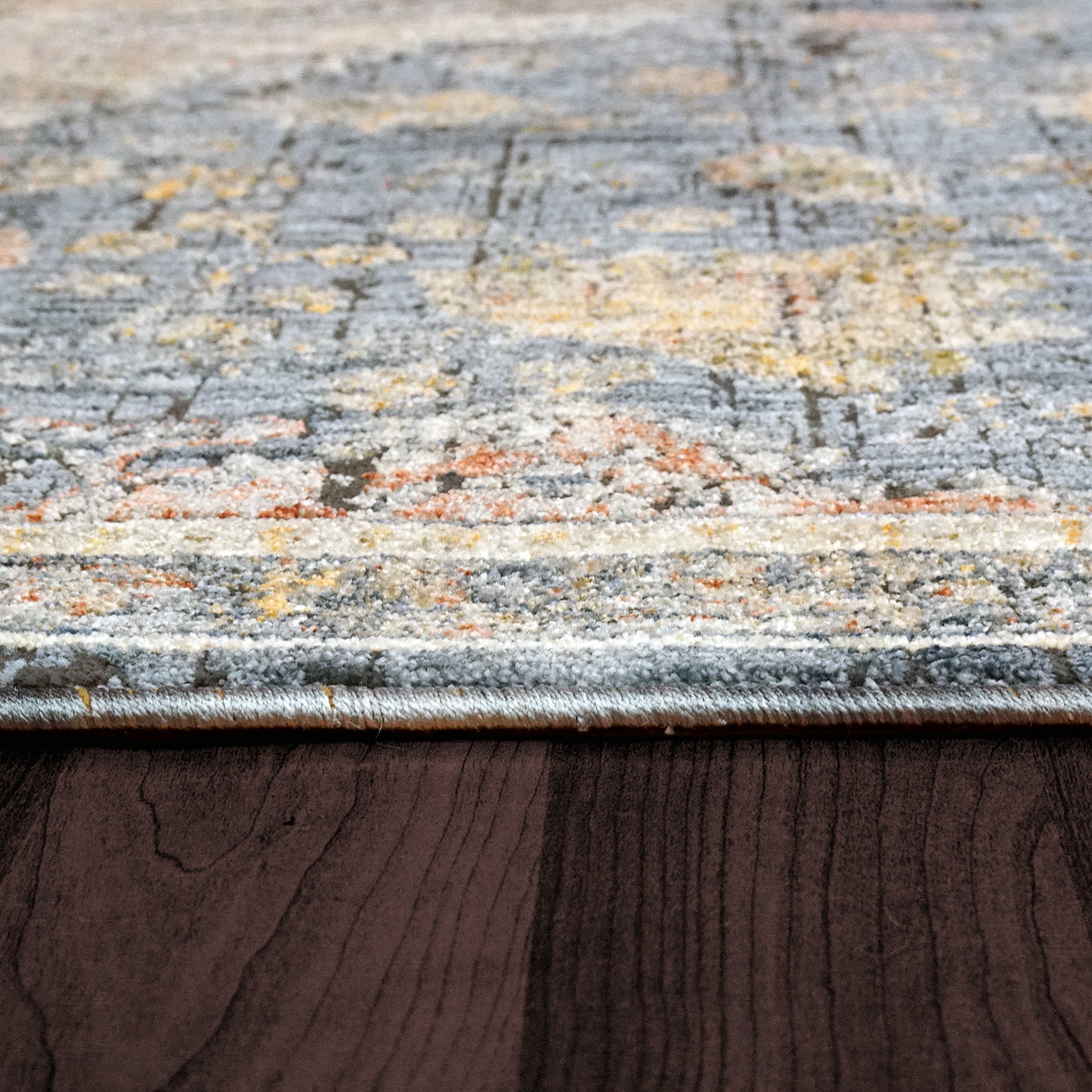 Savoy 3576-599 Denim/Multi Area Rug