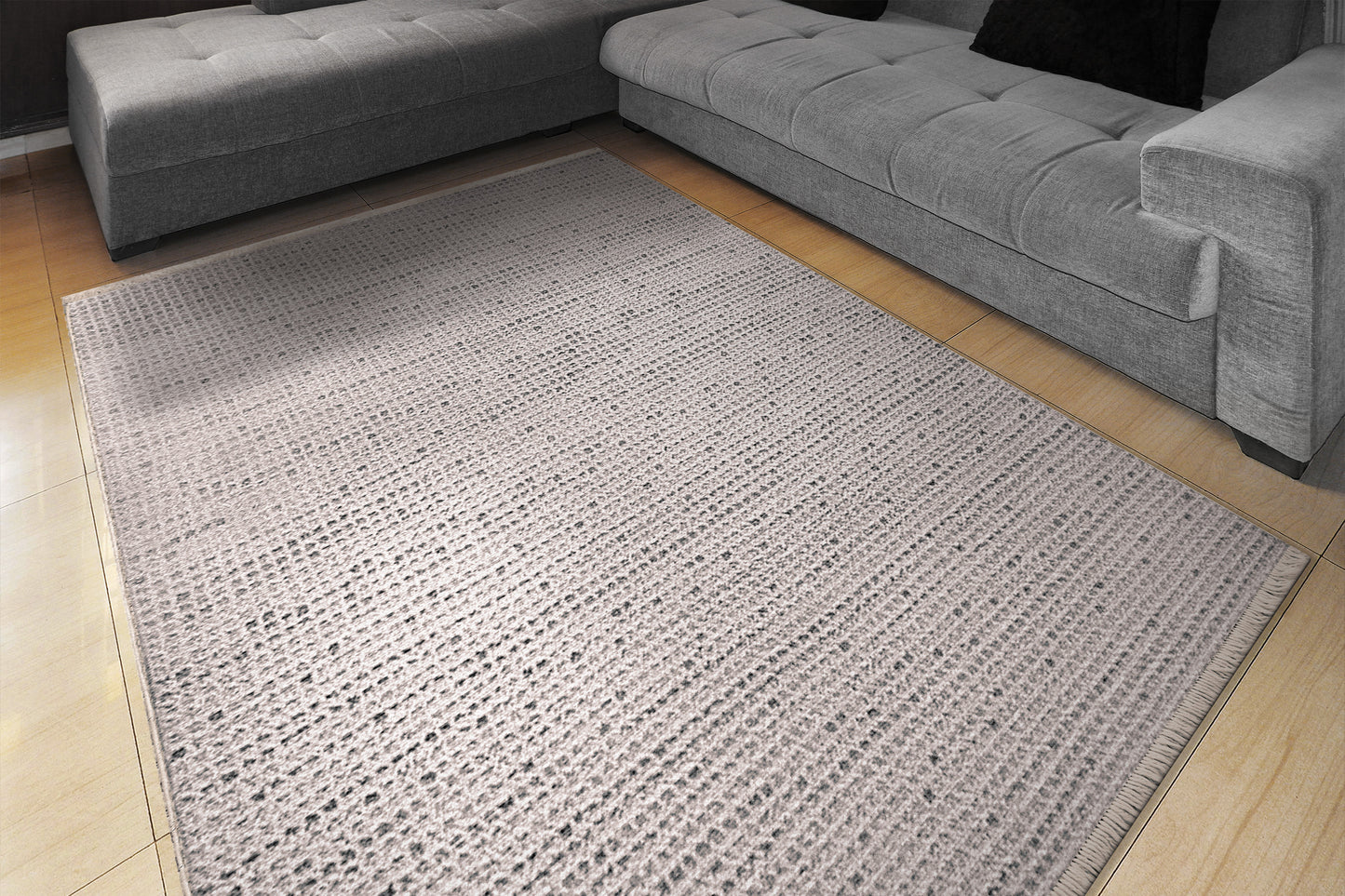Seville 3606-109 Ivory/Soft Grey Area Rug