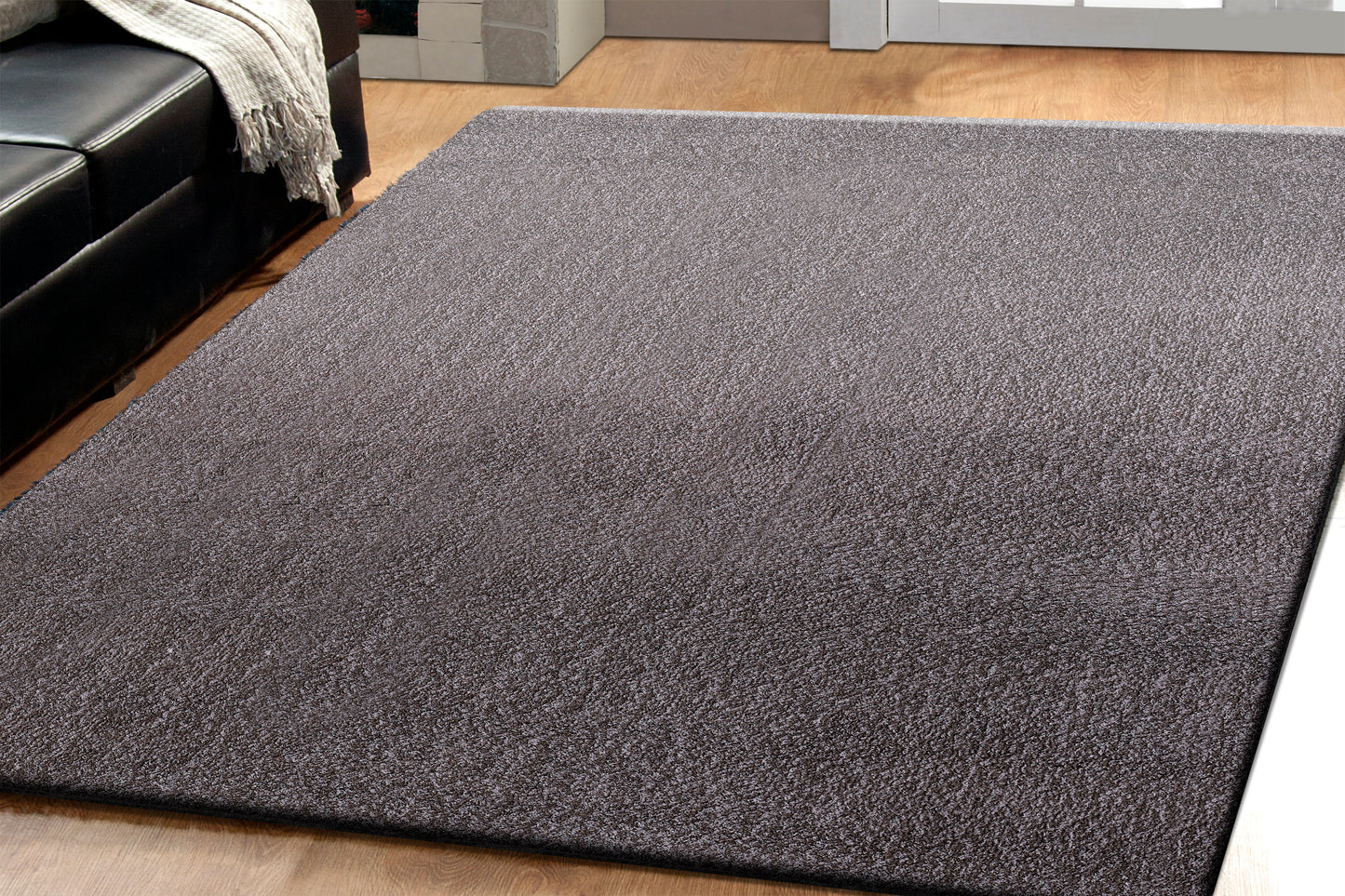 Silky Shag 5900-901 Silver Area Rug