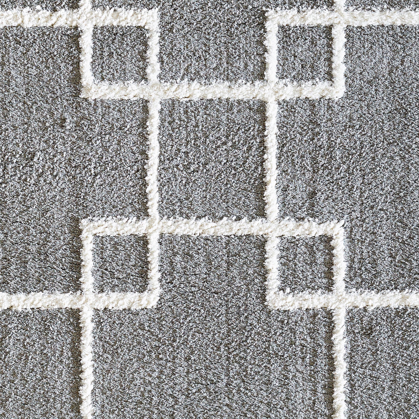 Silky Shag 5901-901 Silver Area Rug