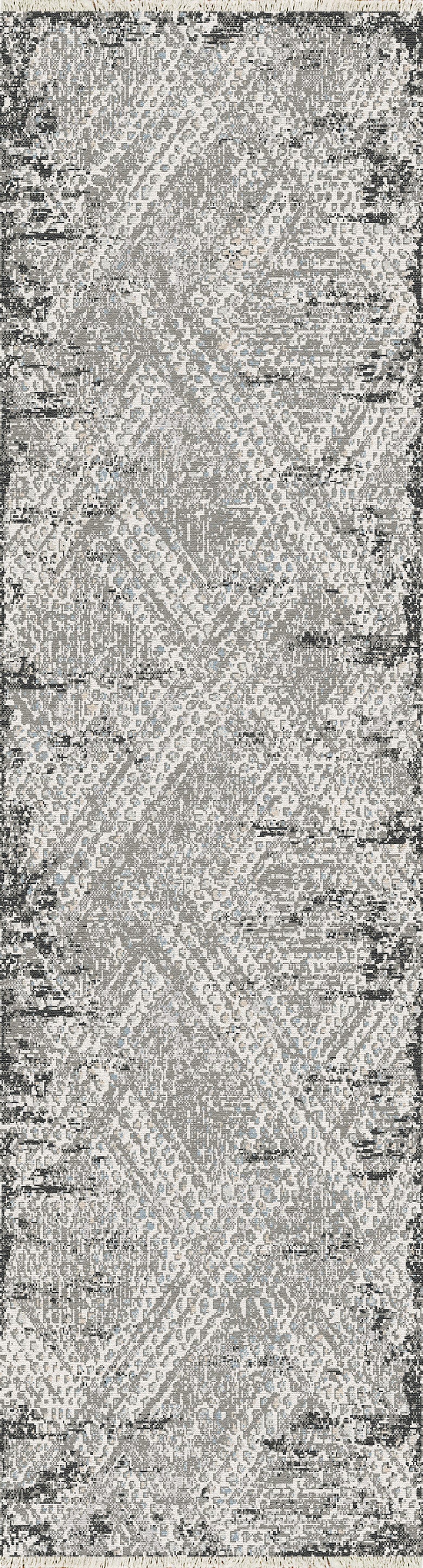 Sunrise 6683-999 Grey/Charcoal/Multi Area Rug