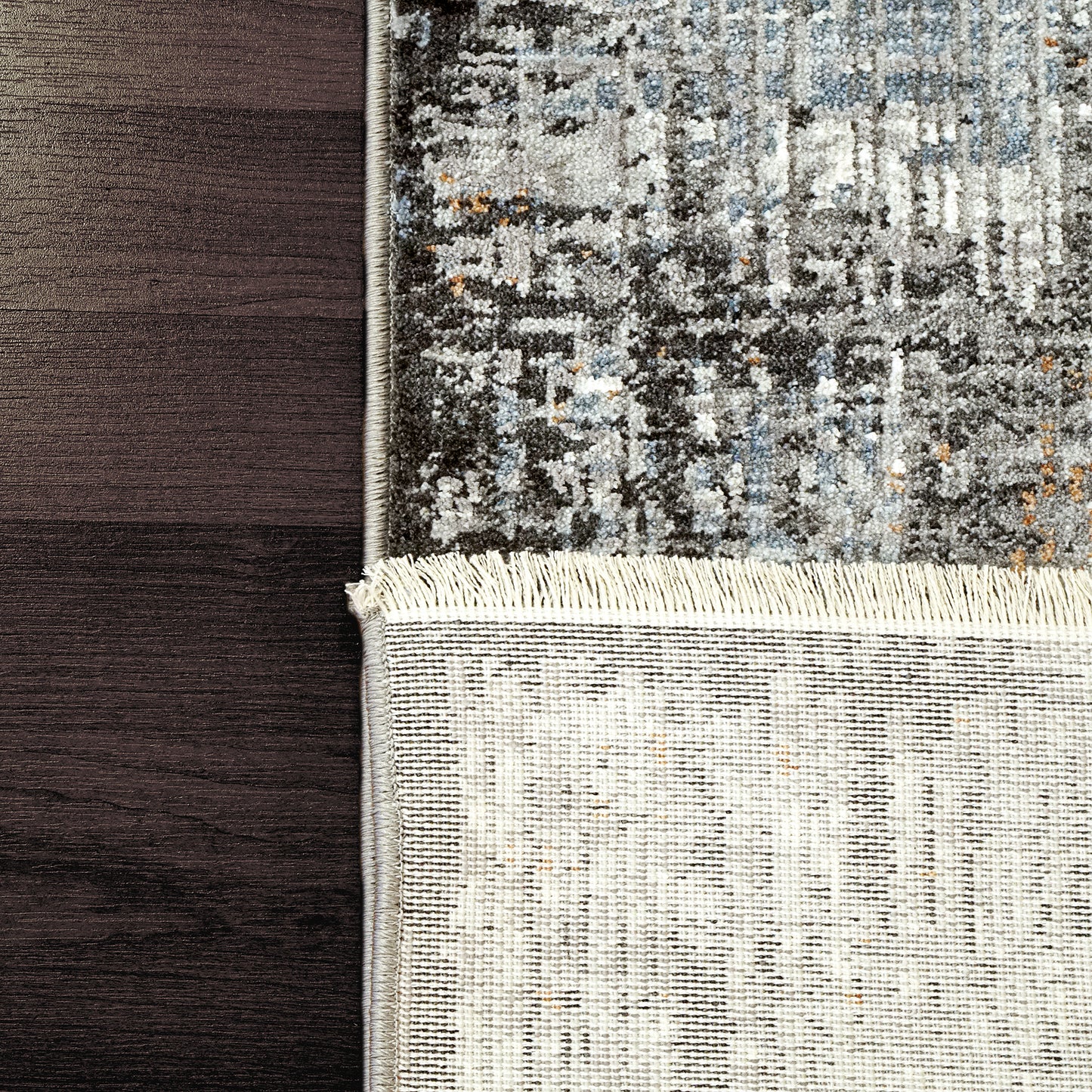 Sunrise 6885-999 Grey/Charcoal/Gold/Multi Area Rug