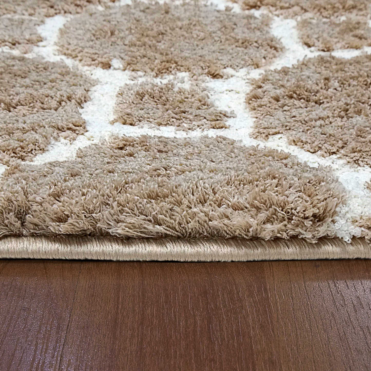 Silky Shag 5903-115 Beige Area Rug