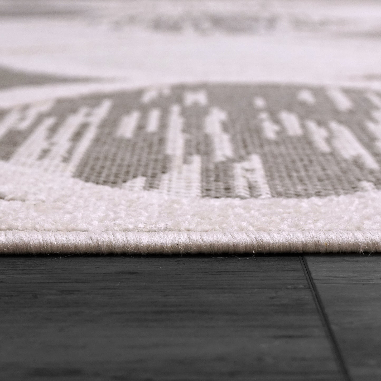 Tessie 6402-901 Grey/Ivory Area Rug