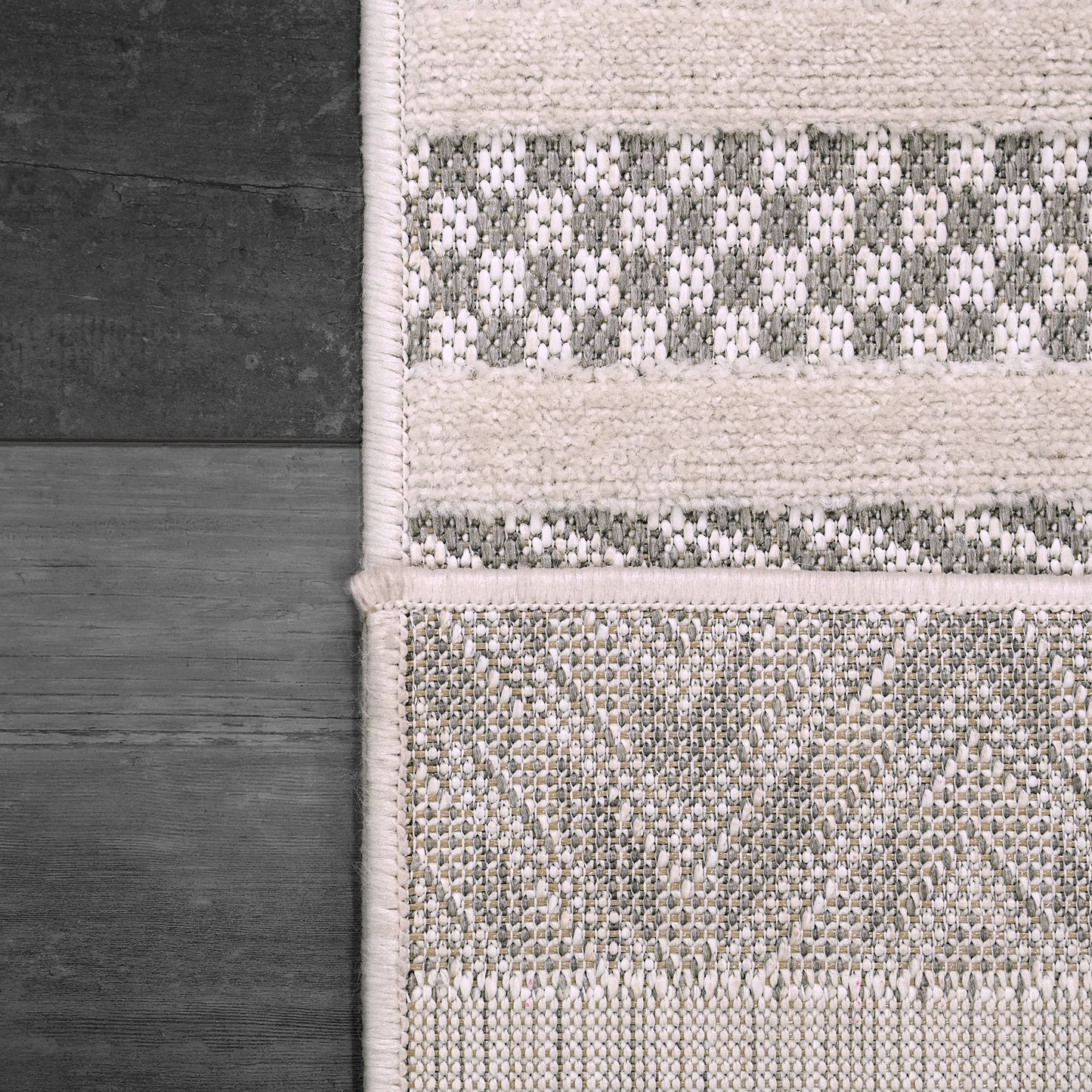 Tessie 6410-891 Beige/Grey/Ivory Area Rug