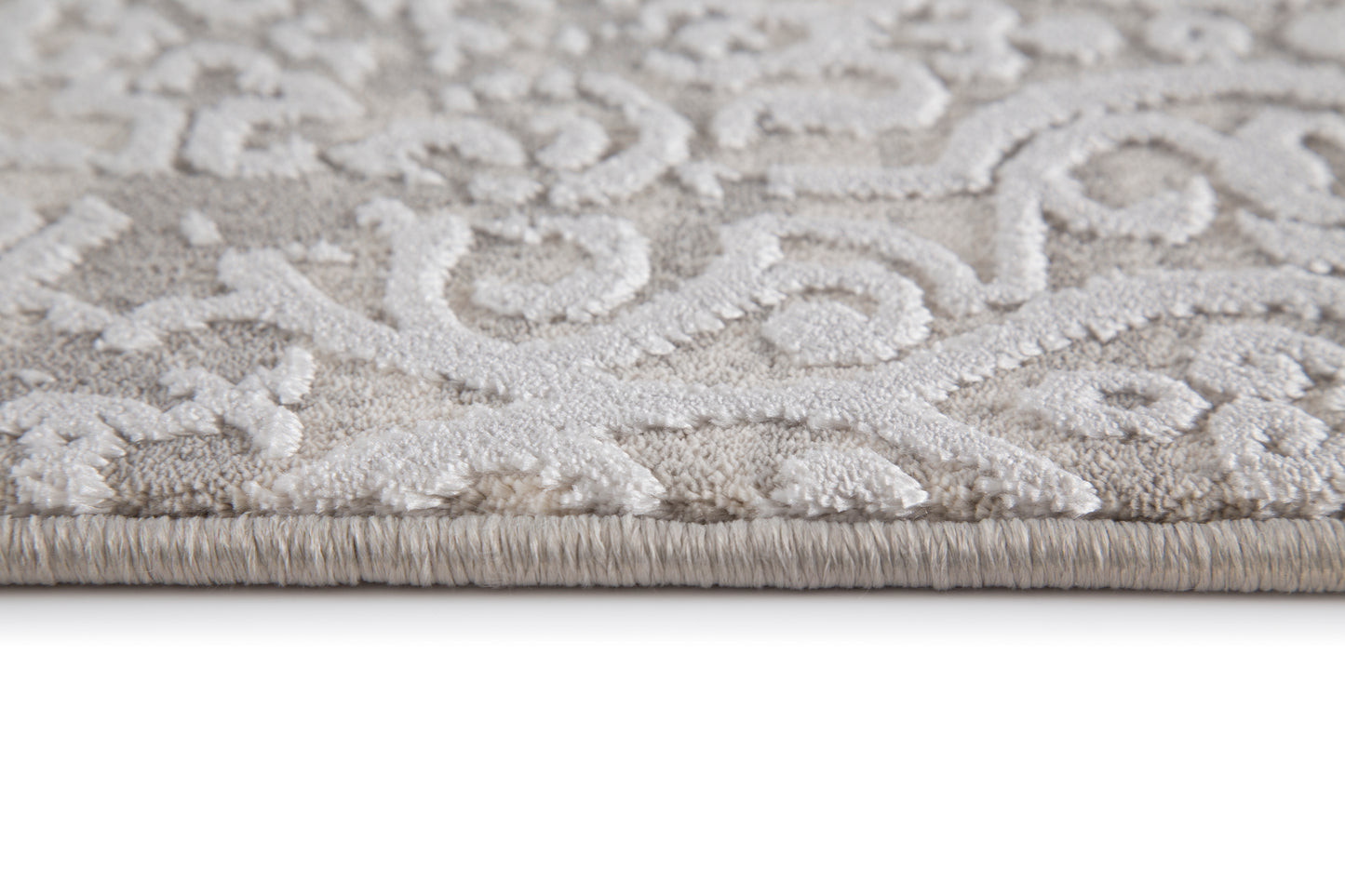 Torino 3312-105 Grey/Blue Area Rug